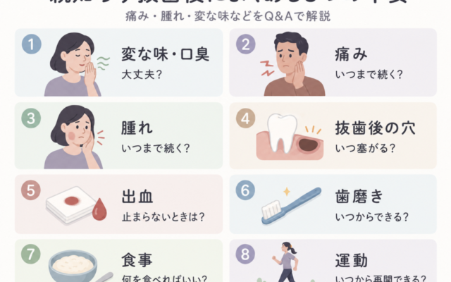 親知らず抜歯後にしてはいけないこと｜歯磨き・運動・飲酒・お風呂はいつから？